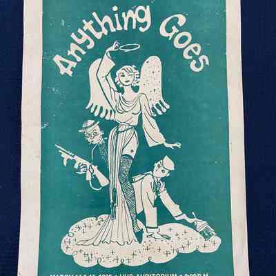 Poster-HHS Drama production of “Anything Goes”