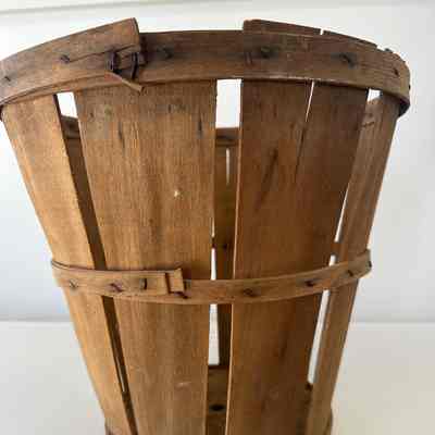 Wooden Farm Basket- Medium