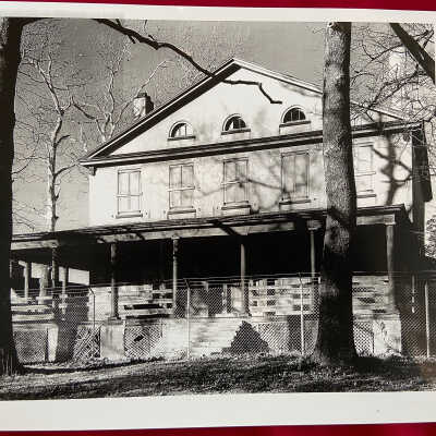 Photo of Atsion Mansion prior to 1966