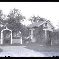 Negative, glass plate