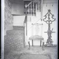 Negative, glass plate