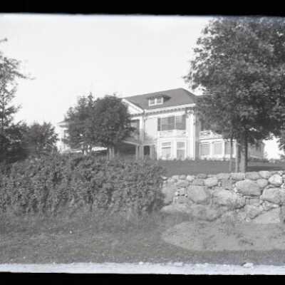 Negative, glass plate