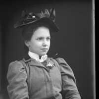 Negative, glass plate