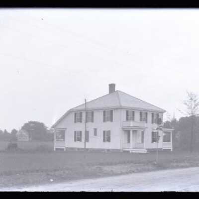 Negative, glass plate