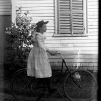 Negative, glass plate