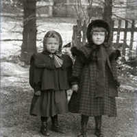 Negative, glass plate