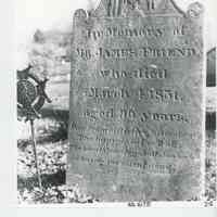 James Friend 1741-1831 Historic Burying Grounds Inventory Form