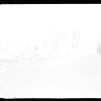 Negative, glass plate