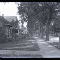 Negative, glass plate