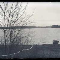 Negative, glass plate