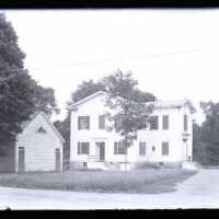 Negative, glass plate