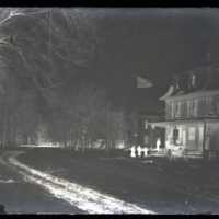 Negative, glass plate