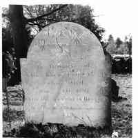 Friend, John 1738-1793 Historic Burying Grounds Inventory Form