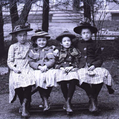 Negative, glass plate