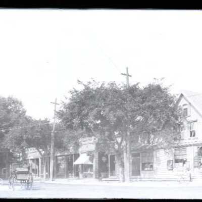 Negative, glass plate