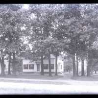 Negative, glass plate