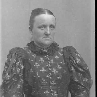 Negative, glass plate