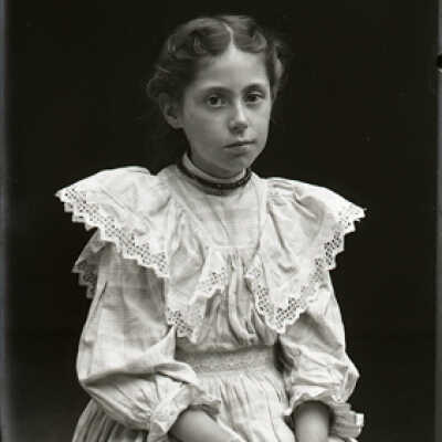 Negative, glass plate