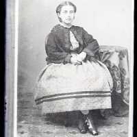 Negative, glass plate