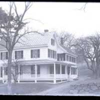 Negative, glass plate
