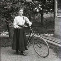 Negative, glass plate
