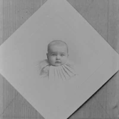 Negative, glass plate