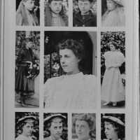 Negative, glass plate
