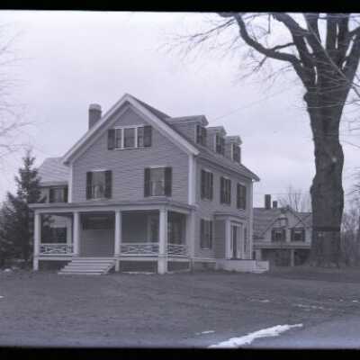 Negative, glass plate