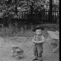 Negative, glass plate