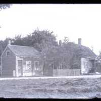 Negative, glass plate