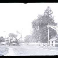 Negative, glass plate