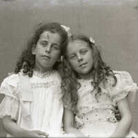 Negative, glass plate