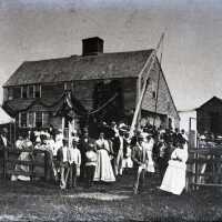 Negative, glass plate