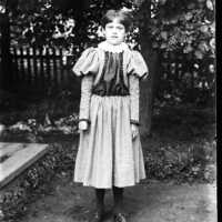 Negative, glass plate