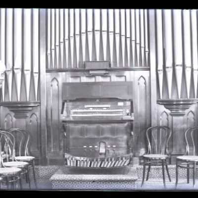 Negative, glass plate