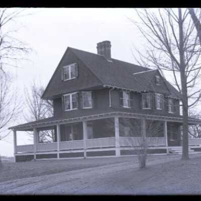 Negative, glass plate