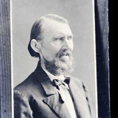 Negative, glass plate