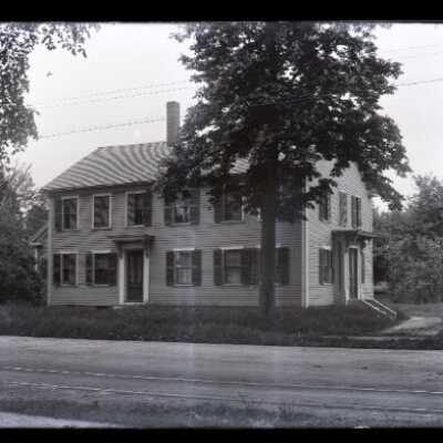 Negative, glass plate