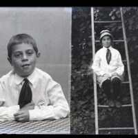 Negative, glass plate