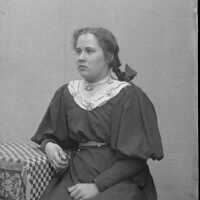 Negative, glass plate