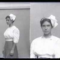 Negative, glass plate