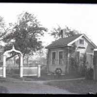 Negative, glass plate