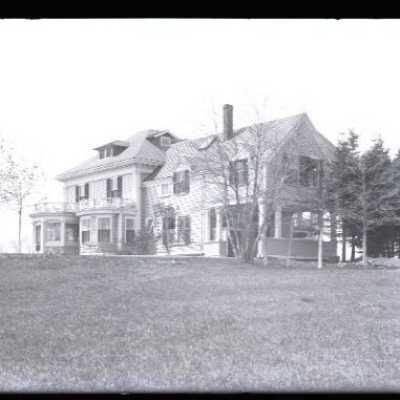 Negative, glass plate