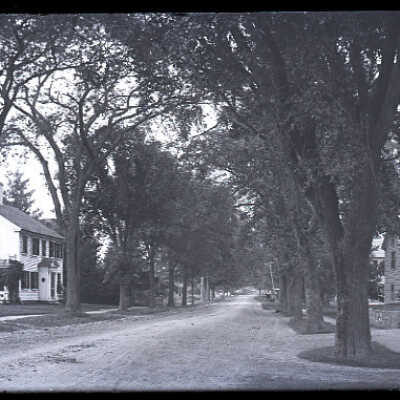 Negative, glass plate