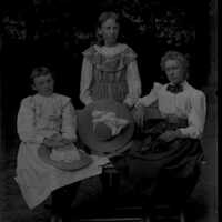 Negative, glass plate