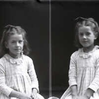 Negative, glass plate