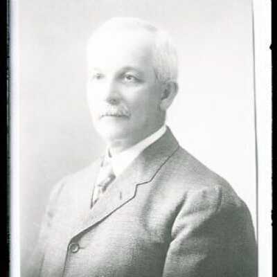 Negative, glass plate