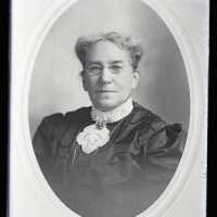 Negative, glass plate