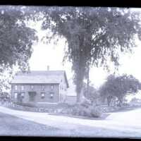Negative, glass plate