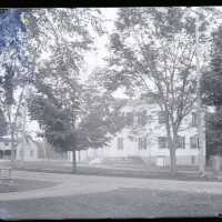 Negative, glass plate